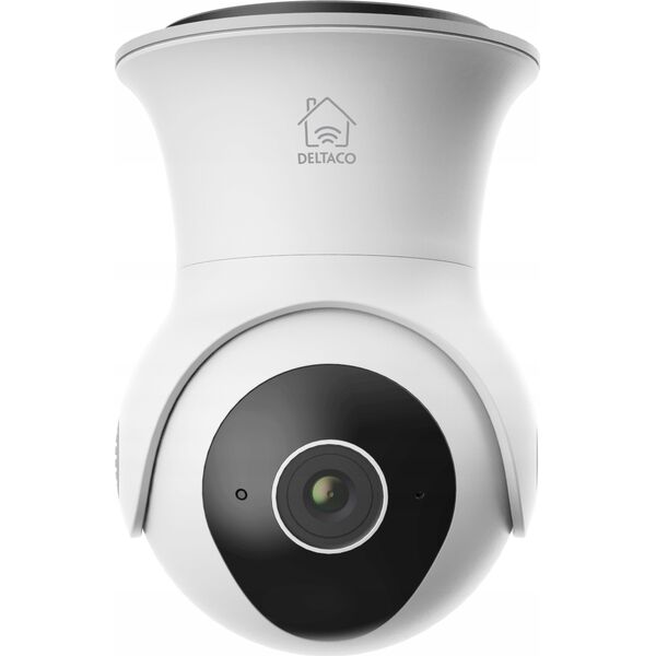 Kamera IP Deltaco WiFi kamera DELTACO SMART HOME su motorizuotu pakėlimu & pasukimu, lauko, IP65, 2MP, ONVIF, balta / SH-IPC08