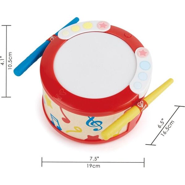 Hape HAPE muzikinis žaislas Lights Drum, E0620