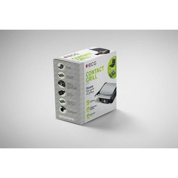 Grill elektryczny ECG Grilis ECG KG100 Contact 2000W
