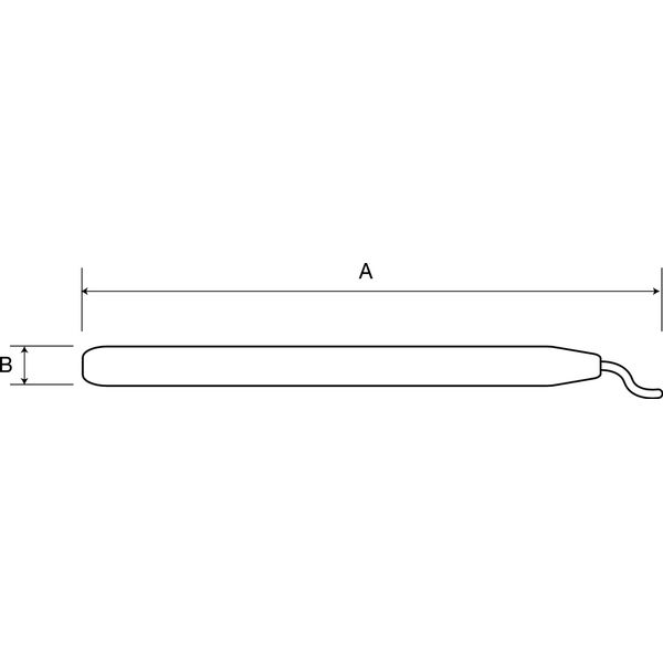 Bahco Bahco Pieštukinis nuožulų nuėmėjas 150mm