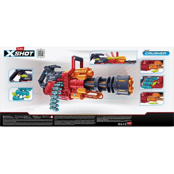 XShot XSHOT žaislinis šautuvas Blaster Exel Crusher, 36382