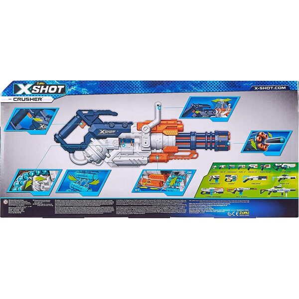 XShot XSHOT žaislinis šautuvas Blaster Exel Crusher, 36382
