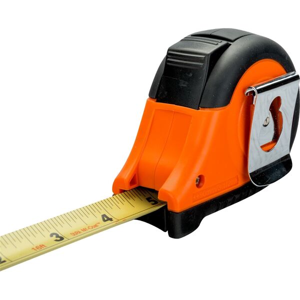 Bahco Ruletė Bahco MTB 5m x 25mm su aut. stabdžiu gumuota, magnetas