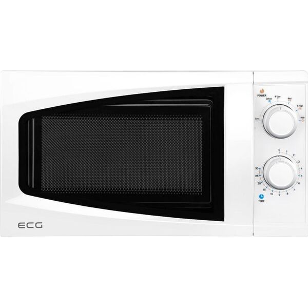 Kuchenka mikrofalowa ECG Microwave ECG MTM 2070 W, 20 L, 700 W, Baltas