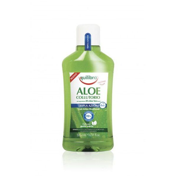 Equilibra Aloesowy płyn do płukania jamy ustnej - Triple action 500ml