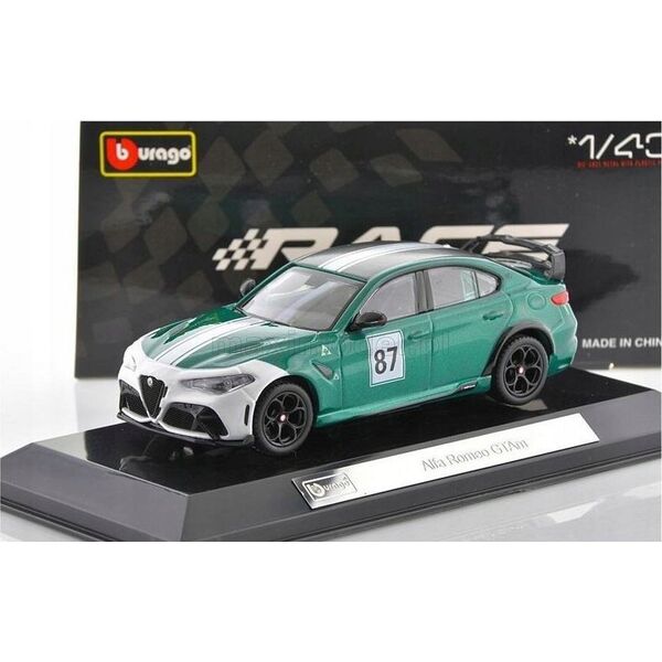 Bburago Alfa Romeo GTAM 87 green 1:43 BBURAGO