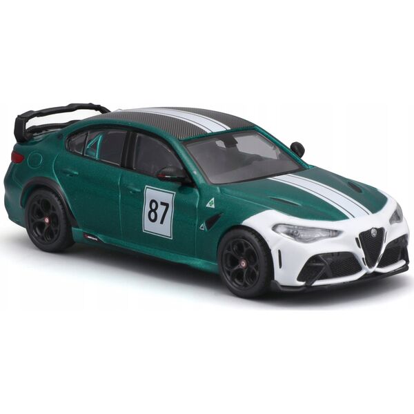 Bburago Alfa Romeo GTAM 87 green 1:43 BBURAGO