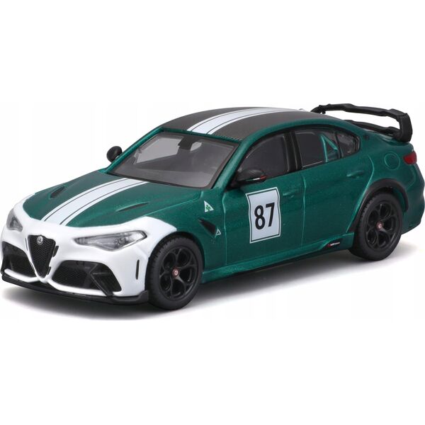 Bburago Alfa Romeo GTAM 87 green 1:43 BBURAGO