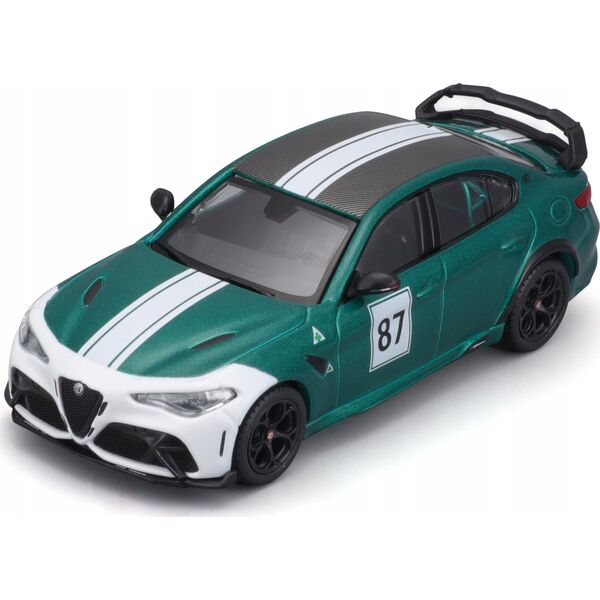 Bburago Alfa Romeo GTAM 87 green 1:43 BBURAGO