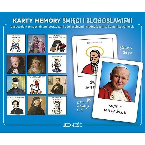Jedność Karty memory Święci i błogosławieni