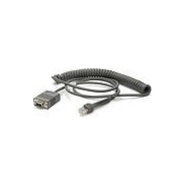 Zebra Zebra CBA-RF2-C09ZAR kabel równoległy Czarny 2,8 m RS232 DB9