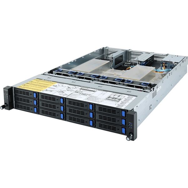 Serwer Gigabyte Gigabyte R282-Z90 Socket SP3 Rack (2U) Czarny