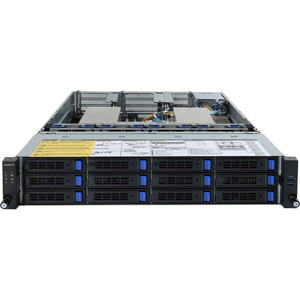 Serwer Gigabyte Gigabyte R282-Z90 Socket SP3 Rack (2U) Czarny