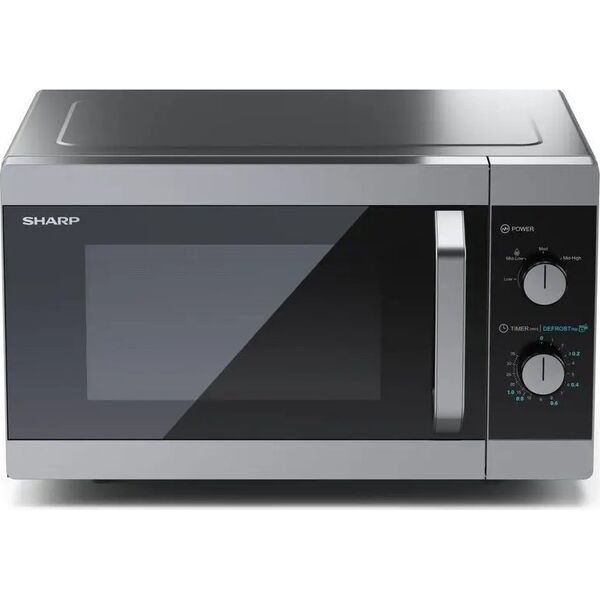 Kuchenka mikrofalowa Sharp Sharp | Microwave orkaitė | YC-MS31E-S | Free standing | 900 W | Sidabrinis