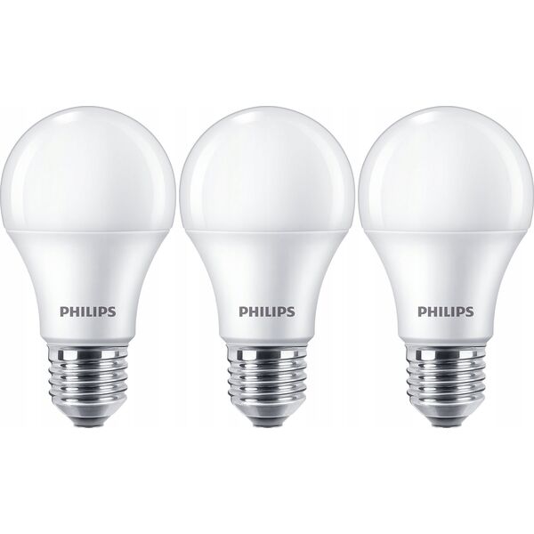 Signify Philips LED classic Lampe 40W E27 Warmweiß 470lm matt 3er P