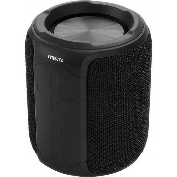 Głośnik Streetz STREETZ vandeniui atspari „Bluetooth“ kolonėlė,TWS, 10 W, IPX7, 3,5 mm,, AUX, su mikrofonu, juoda CM765