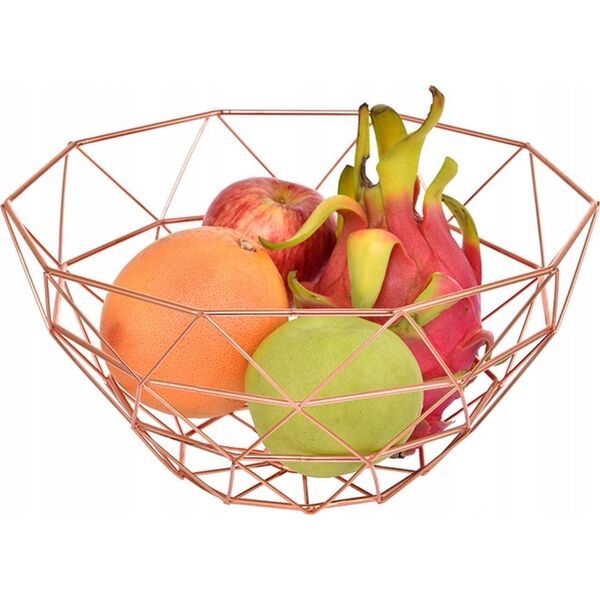 Brunbeste STALOWY KOSZYK NA OWOCE 30 x 16cm BRUNBESTE BB-2573