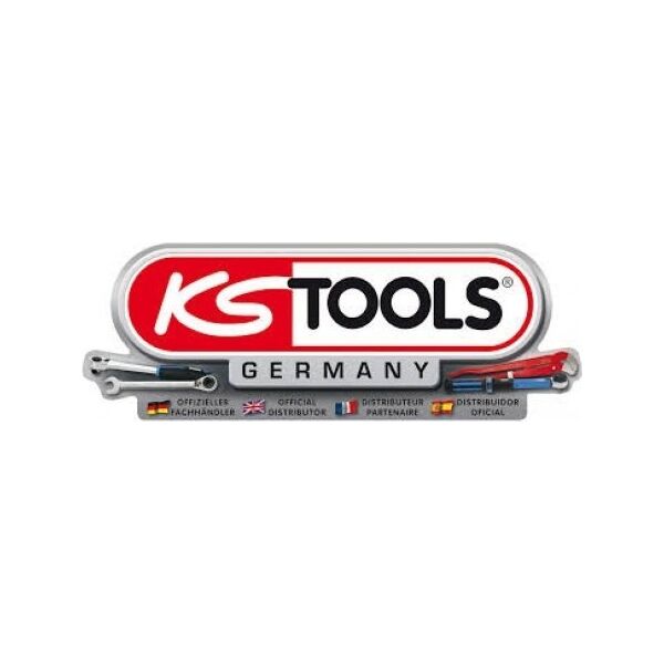 Wózek narzędziowy KS Tools Įrankių vežimėlis ECOline, 7 stalčiai +215 vnt įrankių, KS Tools