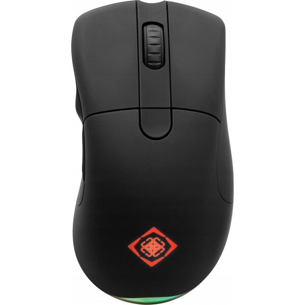 Mysz Deltaco Pelė DELTACO GAMING belaidė, 16.000 DPI, RGB, USB-C/USB-A, juoda / GAM-107