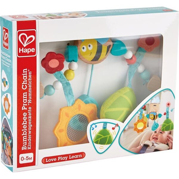 Hape HAPE pakabinamas vežimėlio žaislas Kamanė, E0021A