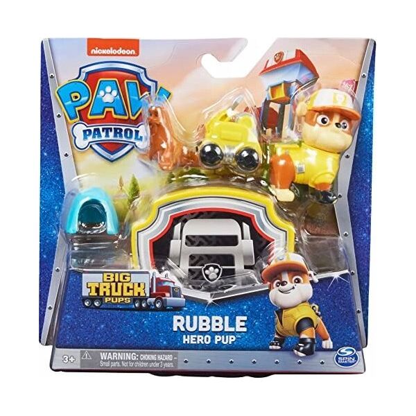 Figurka Spin Master PAW PATROL figūrėlė Rubble, 6065253