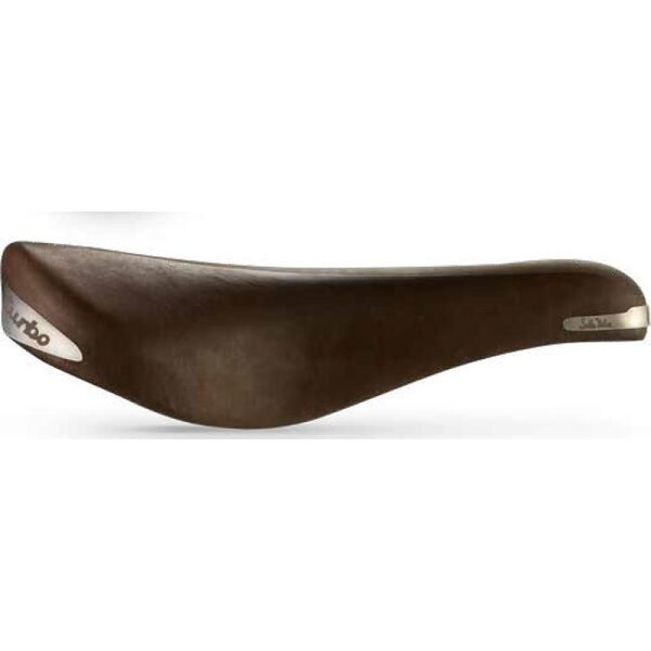 Selle Italia Siodło SELLA ITALIA TURBO BULLITT Fec Alloy 7, skórzane brązowe 358g (NEW)