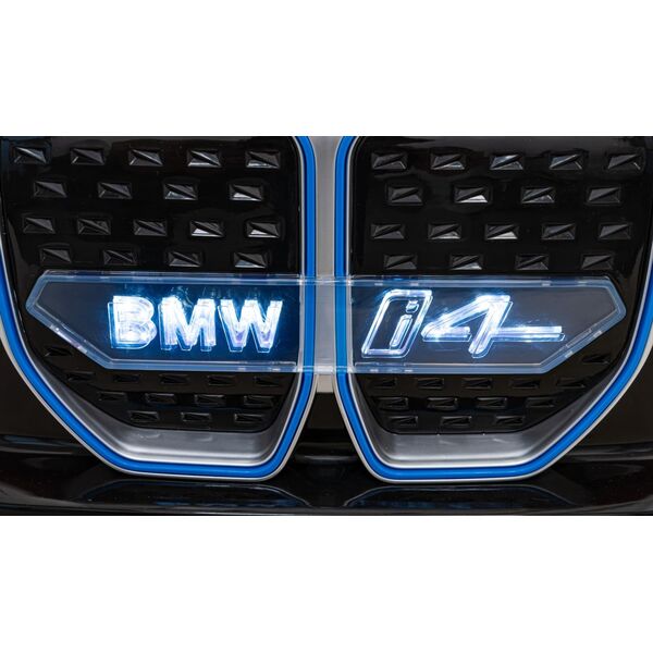 BMW Autko BMW i4 na akumulator dla dzieci Czerwony + Wolny Start + EVA + Ekoskóra + Audio LED + Pilot
