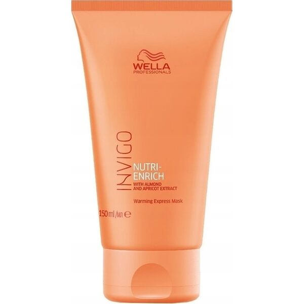 Wella Professionals Wella Professionals, Invigo Nutri-Enrich, Almond And Apricot Extract, Hair Treatment Cream Mask, For Shine & Softness, 150 ml For Women