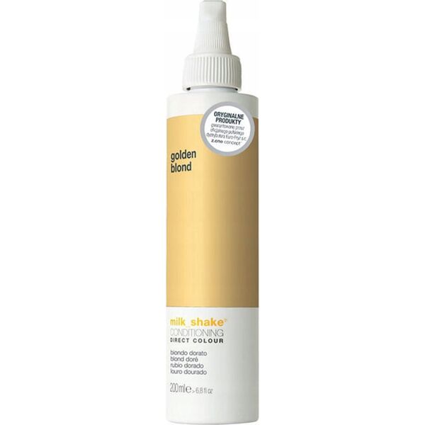 Milk Shake Milk Shake, Direct Colour, Ammonia-Free, Hair Colour Conditioner,  Golden Blond, 200 ml For Women