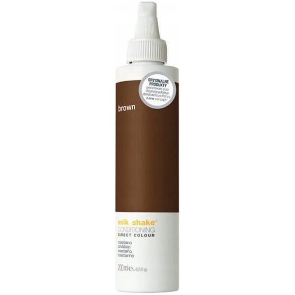 Milk Shake Milk Shake, Direct Colour, Ammonia-Free, Hair Colour Conditioner,  Brown, 200 ml For Women