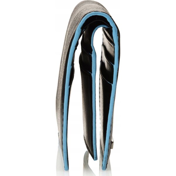 Piquadro Piquadro, Blue Square, Polyester, Card Holder, PP1518B2, Nero/Black, Unisex Unisex