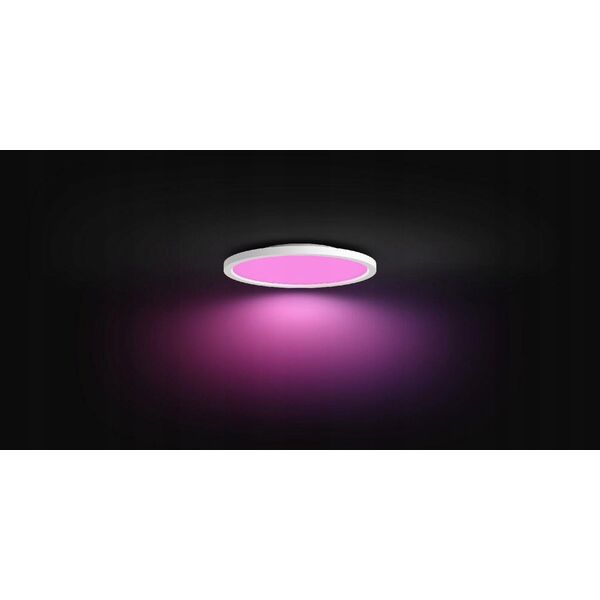 Lampa sufitowa Signify Philips Hue White & Col. Amb. Surimu Panel rund Weiß