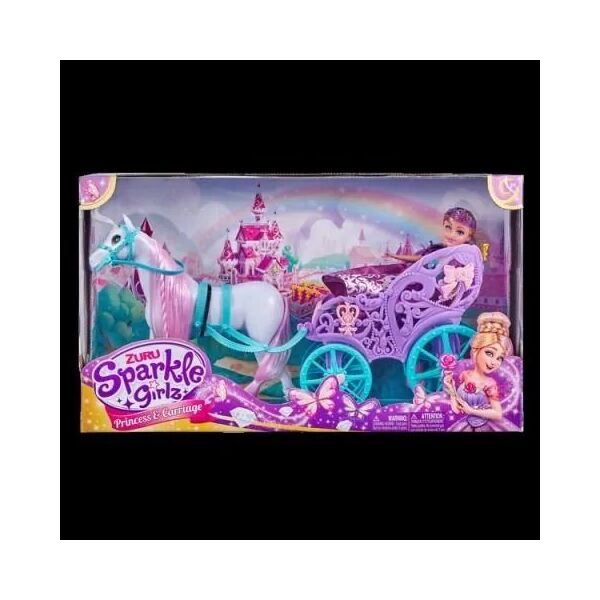 Sparkle SPARKLE GIRLZ lėlės rinkinys karališkasis žirgas su karieta, 10068
