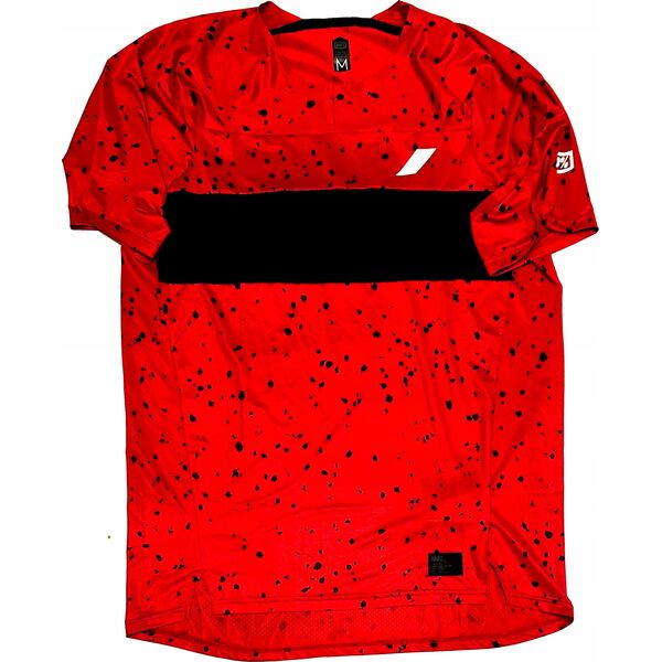 100% Koszulka męska 100% CELIUM LE Jersey krótki rękaw Dark Red roz. M (NEW 2023)