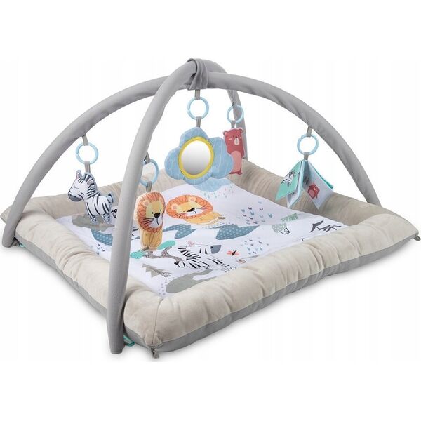 Canpol CANPOL BABIES minkštas mokomasis žaidimų kilimas su arkomis, 0+ mėn., SAFARI, 81/101