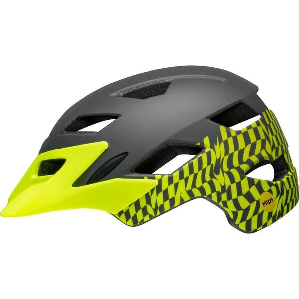 Bell Kask juniorski BELL SIDETRACK Rozmiar kasku: Uniwersalny(50-57 cm), Wybierz kolor: Wavy Checks Matte Pink