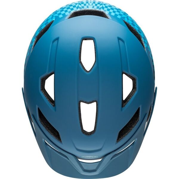 Bell Kask juniorski BELL SIDETRACK Rozmiar kasku: Uniwersalny(50-57 cm), Wybierz kolor: Wavy Checks Matte Black