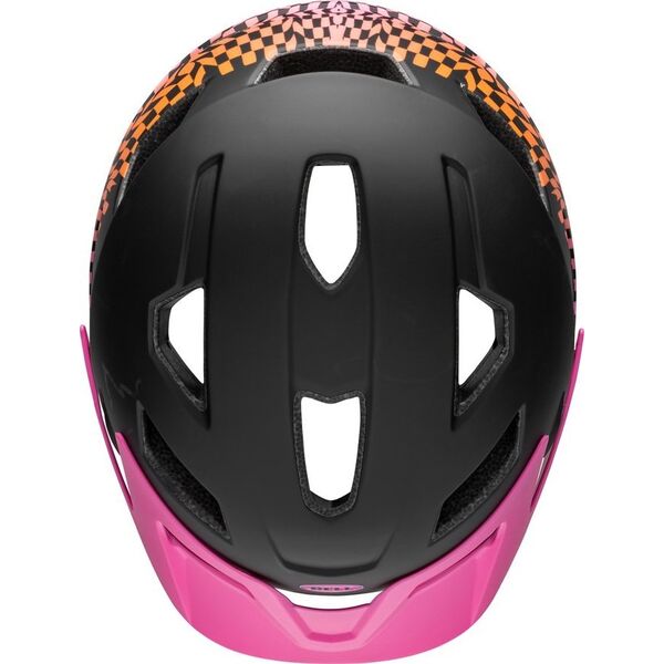 Bell Kask dziecięcy BELL SIDETRACK Rozmiar kasku: Uniwersalny(47-54 cm), Wybierz kolor: Wavy Checks Matte Pink