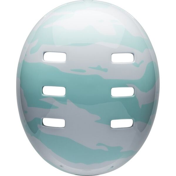 Bell Kask juniorski BELL SPAN Rozmiar kasku: XS(49-53 cm), Wybierz kolor: Ravine Gloss White Blue