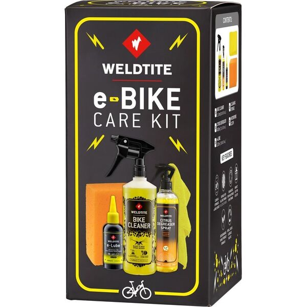 Weldtite Zestaw do pielęgnacji e-rowerów WELDTITE e-Bike Care Kit (NEW)