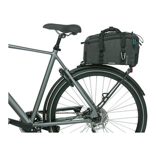 Basil Torba na bagażnik BASIL DISCOVERY 365D TRUNKBAG M 9L, wodoodporna black melee (NEW 2024)