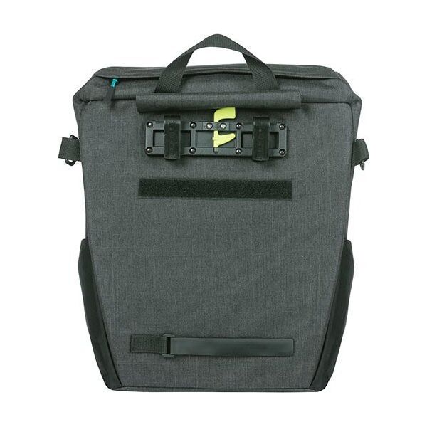 Basil Sakwa pojedyncza BASIL DISCOVERY 365D SINGLE PANNIER BAG L 20L, Hook On System, wodoodporna black melee (NEW 2024)