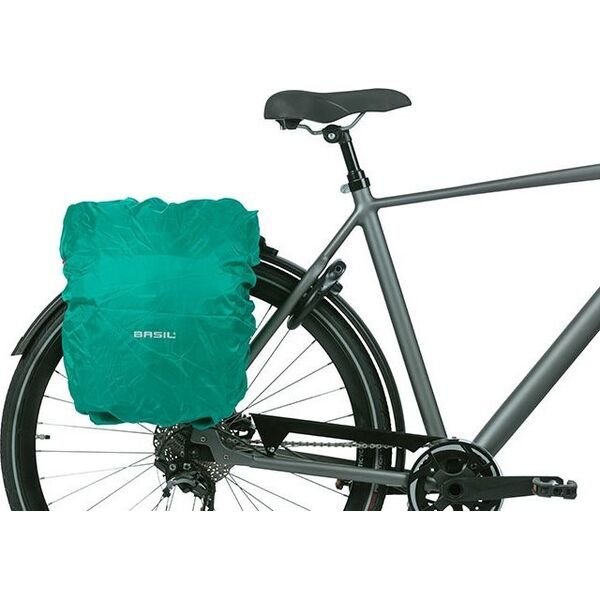 Basil Sakwa pojedyncza BASIL DISCOVERY 365D SINGLE PANNIER BAG L 20L, Hook On System, wodoodporna black melee (NEW 2024)
