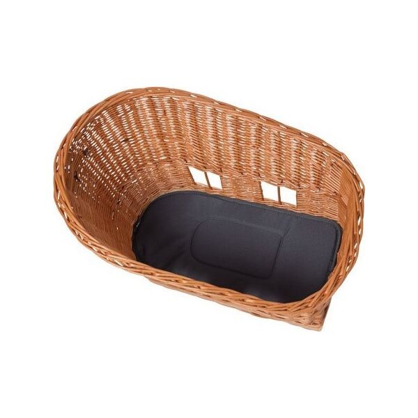 Basil Kosz na tylny bagażnik BASIL PASJA dla zwierząt MIK 45cm, MIK System (ready to go) wiklinowy natural (NEW 2024)