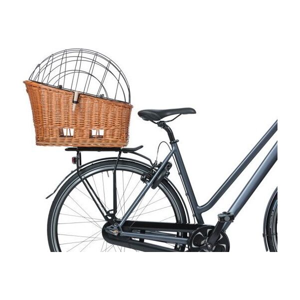 Basil Kosz na tylny bagażnik BASIL PASJA dla zwierząt MIK 45cm, MIK System (ready to go) wiklinowy natural (NEW 2024)