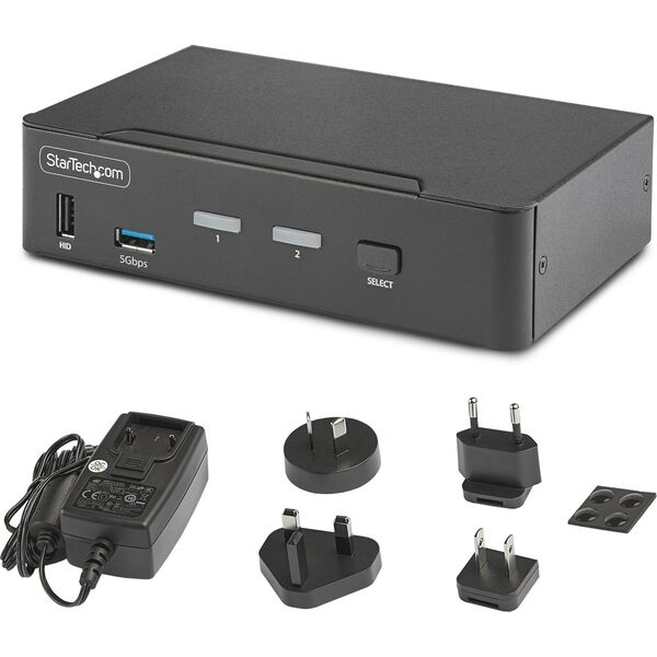 Przełącznik StarTech D86A2-2-PORT-8K-KVM