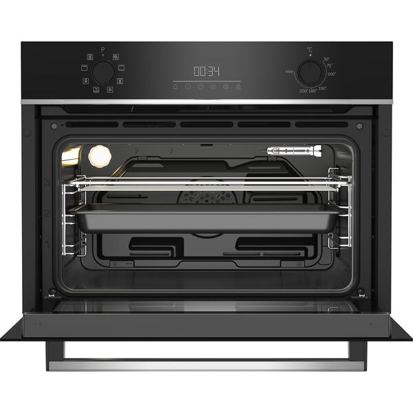 Piekarnik Beko BEKO kompaktinė orkaitė BBCM13300X, aukštis 45,5 cm, A energijos klasė