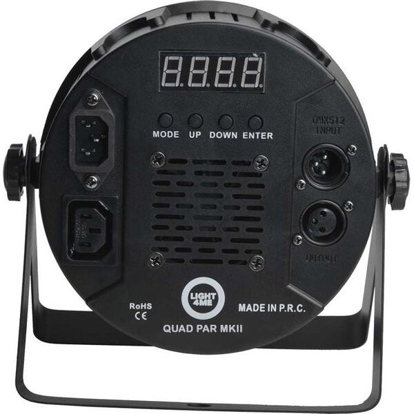 LIGHT4ME LIGHT4ME Quad Par 8x10W MKII RGBW LED slim