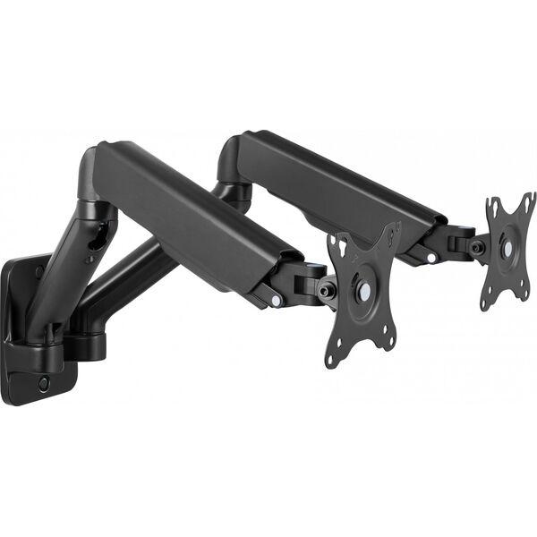 Deltaco Uchwyt ścienny na 2 monitory 17" - 32" (ARM-0361)