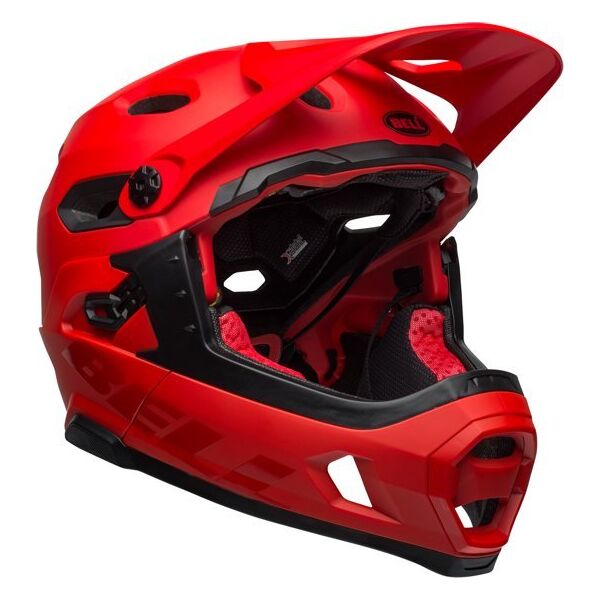 Bell Kask full face BELL SUPER DH Rozmiar kasku: L(58-62 cm), Wybierz kolor: Fasthouse Taco Tuesday Matte Gray Black